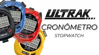 CRONÔMETRO ULTRAK 495 PROFISSIONAL STOPWATCH [upl. by Ttelrahc]