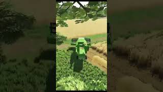 Plow Plus Harvest x2 Farming Simulator 22 shorts [upl. by Yecaj687]