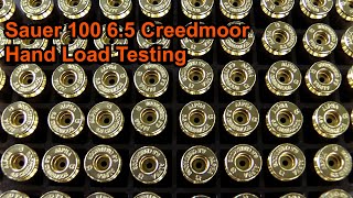 Sauer 100 65CM Part 2  Testing Hand Loads [upl. by Gresham]