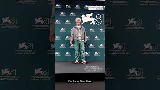 Pedro Almodóvar at the press conference during Venice Film Festival pedroalmodovar [upl. by Htaras]