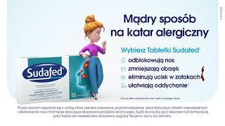 Męczący katar alergiczny i ucisk z zatokach Wybierz Sudafed® tabletki [upl. by Arvy]