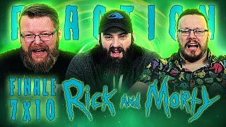 Rick and Morty 7x10 FINALE REACTION quotFear No Mortquot [upl. by Sarson]