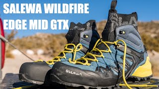 Lightweight Boot For Hunting SALEWA WILDFIRE EDGE MID GTX [upl. by Ydnagrub]