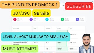 🔴🔔307390 THE PUNDITS PROMOCK 1 ssc education trending viralvideo motivation video youtube [upl. by Sucramad]