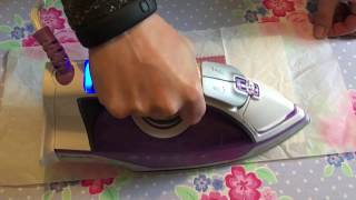 How to iron hama beads  fuse melt perler beads together make perler hama beads [upl. by Ylrebmek]