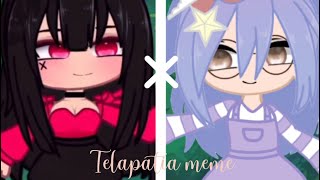 Telepatia meme  Fake collab with Aswani MEOW [upl. by Katinka]