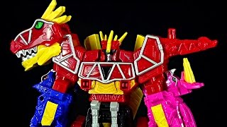 Dino Charge Megazord Review Power Rangers 2015 [upl. by Basilio]