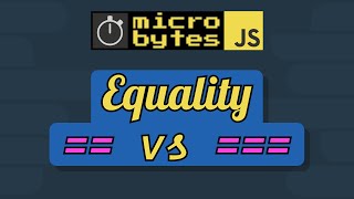 JavaScript Equality in 90 Seconds JavaScriptJanuary [upl. by Pinto]