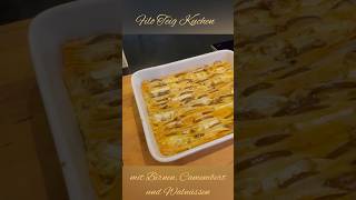 Filo Teig Kuchen mit Birnen Camembert und Walnüssen  5 Minuten Kuchen filoteig 5minutenrezept [upl. by Topliffe]