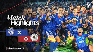 Match Highlights  Bengaluru FC 30 Mohun Bagan Super Giant  MW 3  ISL 202425 [upl. by Crofoot169]