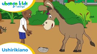 Webisode 61 Ushirikiano  Episode Nzima ya Ubongo Kids  Hadithi za Kiswahili [upl. by Nennerb]