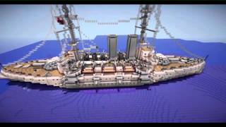 Minecraft HMS Prince of Wales 1901 [upl. by Isadore]