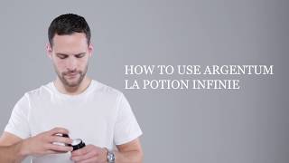 How To Use Argentum la potion infinie Anti Age Cream  Mankind [upl. by Anytsirhc]