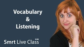 Vocabulary amp Listening  PreIntermediate English with Nicole 11 [upl. by Eigna]