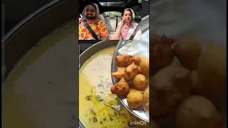 Kangana ranuat favorite food kadi pakoda trending cooking celebrecipe kanganaranaut shortvideo [upl. by Anujra]