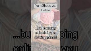 Yarn Shopping yarn crochet [upl. by Beesley]