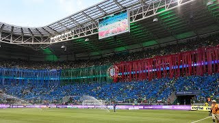 FESTA DA TORCIDA DO PALMEIRAS NO TÍTULO CONTRA O SANTOS [upl. by Millan]