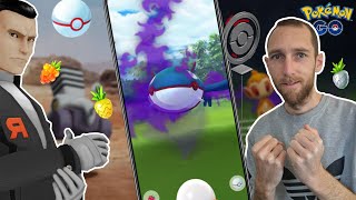 🥊 COMBAT CONTRE GIOVANNI  KYOGRE OBSCUR ENFIN UN BON LÉGENDAIRE OBSCUR   Pokémon GO [upl. by Anella]