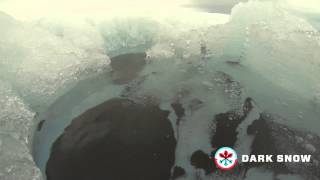 above and under water cryoconite holes [upl. by Adnawuj461]