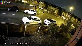 EZVIZ C3X DualLens Colour Night Vision Security Camera Review – Sample Footage During the Night [upl. by Lorenza]