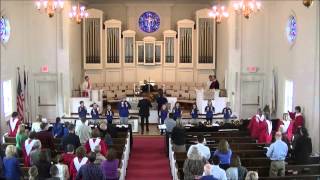 Praise God from Whom All Blessings Flow with Handbells  Fairlington UMC  Joyful Ringers [upl. by Areic748]