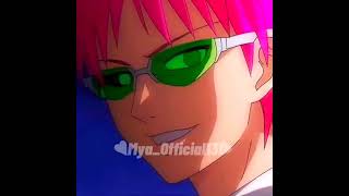 Saiki K  Edit  The Disastrous Life Of Saiki k  Song  krushkrush [upl. by Ajssatan571]