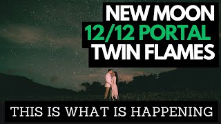 Twin Flame Energy Update 1212 Portal amp New Moon [upl. by Nhguavaj224]