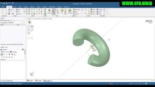 ✅ ANSYS SpaceClaim  EXTRUDE REVOLVE SWEEP BLENDLOFT  Basic Tutorial 1 [upl. by Lenette]