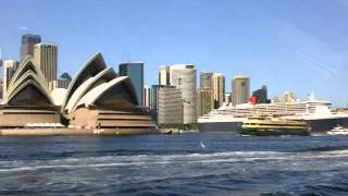 QM2 Queen Mary 2 World Voyage 2013 Sydney [upl. by Llenor]