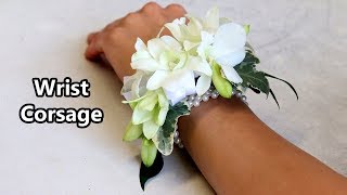 How To Make A Wrist Corsage [upl. by Daisey]