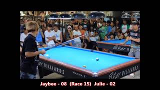 Jaybee Sucal vs Julie Enerlas Bogo City Cebu Race 15 BRIEF [upl. by Ahsiuqel]