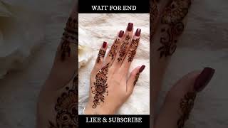 Very easy stylish mehndi design simple mehndi designmehandi design mehndi design mehndi mehandi [upl. by Llennahs]