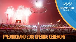 PyeongChang 2018 Opening Ceremony  PyeongChang 2018 Replays [upl. by Nogam]