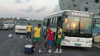 Rwanda National Team arrive for training at Uyo [upl. by Jepson]