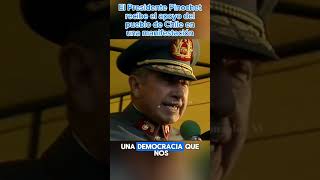 PINOCHET LEYENDA SIEMPRE CONTÓ CON APOYO MAYORITARIO DE CHILENOS TERMINÓ EN 1990 CON UN 44DE APOYO [upl. by Leafar45]