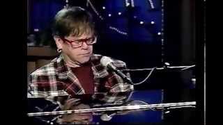 Elton John  Levon Live on The Rosie ODonnell Show 1996 HD [upl. by Nilam]