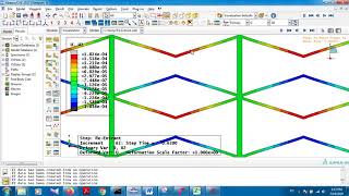 Re Entrant Auxetic Structure  ABAQUS Simulation [upl. by Murrell]