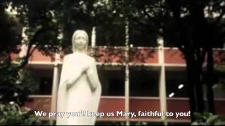 Ateneo Hymn Song For Mary with lyrics [upl. by Arsi]