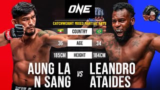 Aung La N Sang vs Leandro Ataides  Full Fight Replay [upl. by Cini]