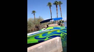 Boat crash lake Havasu [upl. by Willock76]