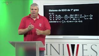 Geometria Analítica e Álgebra Linear  Aula 23  Sistema de EDO de 1º grau [upl. by Halac]