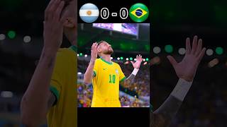 Argentina vs Brazil Copa America Final 2028 🥶😱 messi youtube football shorts [upl. by Adav404]