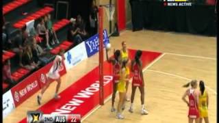 Netball Diamonds v England Quad Series 2012 Game 9 [upl. by Ledeen443]