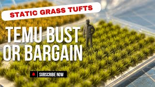 Temu Bust or Bargain Static Grass Tufts  Scale Scenery Grass Clusters [upl. by Veator81]