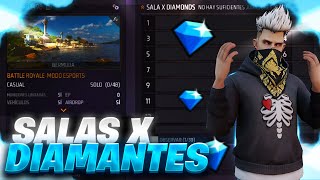 SALAS✖️PREMIOS EN FREE FIRE EN VIVO  REGIÓN EE UU 🔥🔥 [upl. by Aretak]