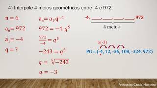 Progressão geométrica  Exercícios resolvidos [upl. by Alben]