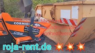 cormidi c55 Minidumper mit Hochentleerung und Selbstladeschaufel rojarentde [upl. by Sivek506]