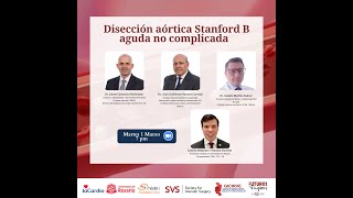 Disección aórtica Stanford B aguda no complicada [upl. by Ratcliffe402]