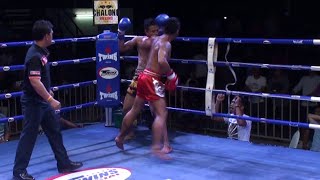 Ritt Tiger Muay Thai vs Kohmak CherngTalay Muay Thai  Chalong Boxing Stadium 17112015 [upl. by Hal]