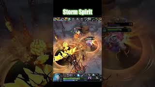 3527 Gold In 38 Seconds Storm Spirit Likes this Very Much dota2 dota2highlights rampage [upl. by Esinek]